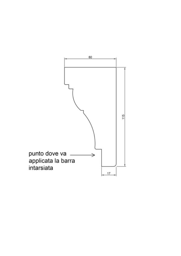 CORNICIONE PER MOBILI