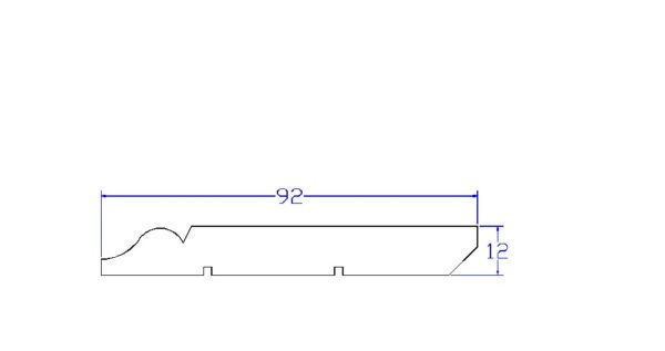 BATTISCOPA MASSELLO MM.90x12