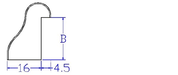 FERMAVETRO BAROCCO IMPIALL.
