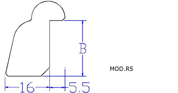 FERMAVETRO MASSELLO MOD.R5