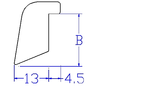FERMAVETRO MASSELLO INCLINATO