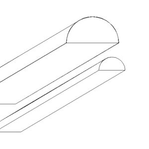 MEZZI TONDI IN LEGNO MASSELLO