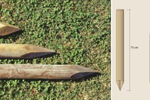 PALI PER GIARDINAGGIO