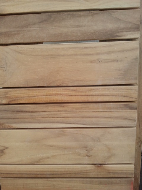 PEDANA RETTANGOLARE TEAK