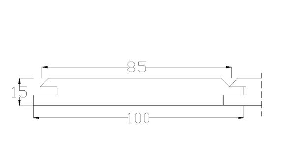 PERLINA DA MM.100x15