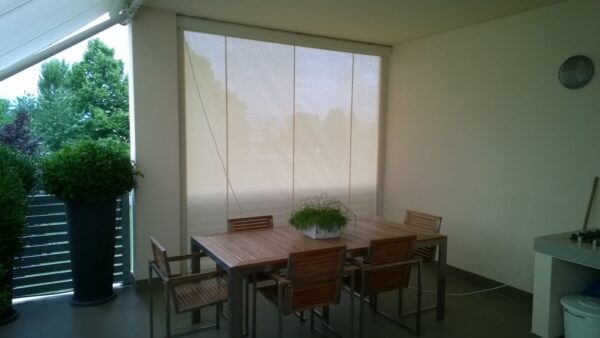 TENDA A CADUTA FILTRANTE